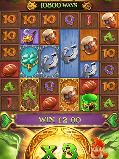 ฟีเจอร์ Free Spins Leprechaun Riches