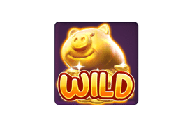 สัญลักษณ์ Wild Lucky Piggy