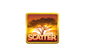 สัญลักษณ์ Scatter Safari Wilds